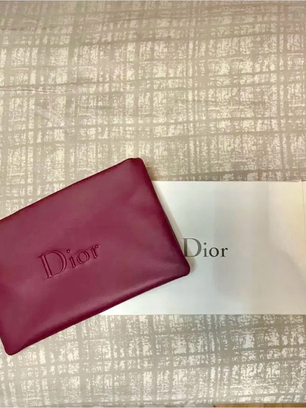 Dior sleek clutch